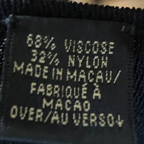 Dana Buchman Black Knit Top Size Petite Small - Picture 6 of 6